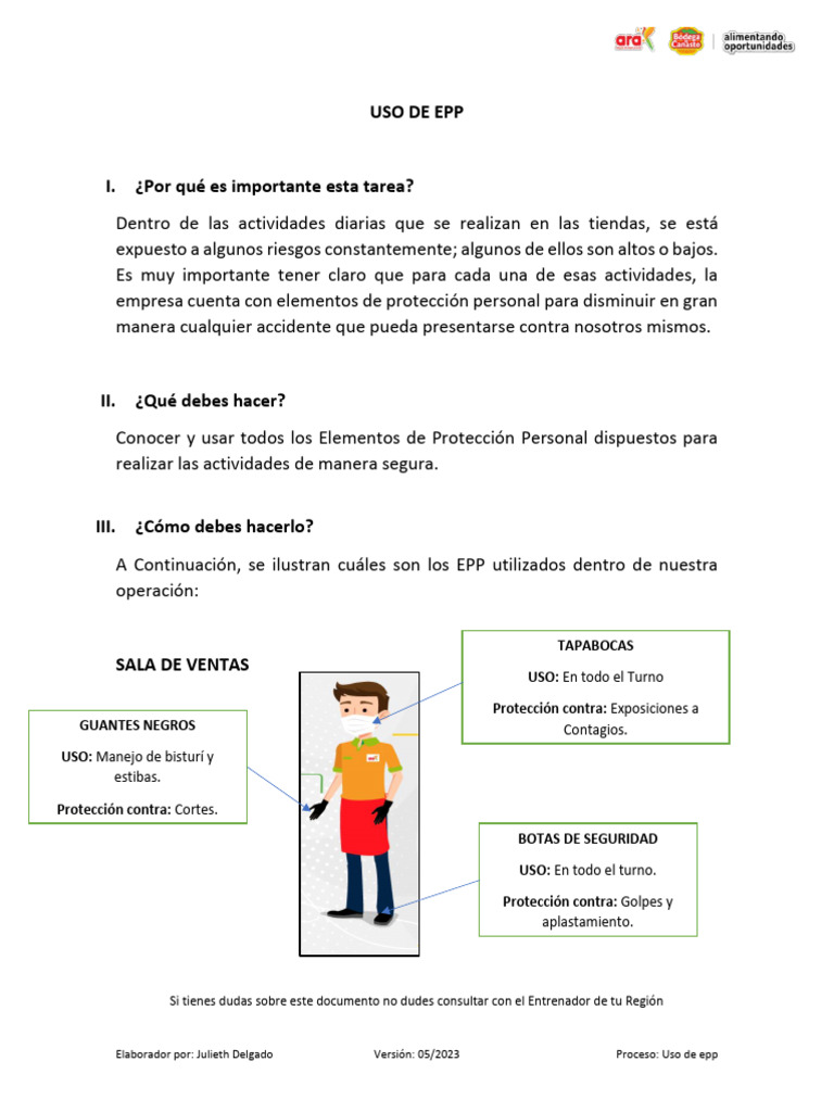 Uso de EPPS | PDF