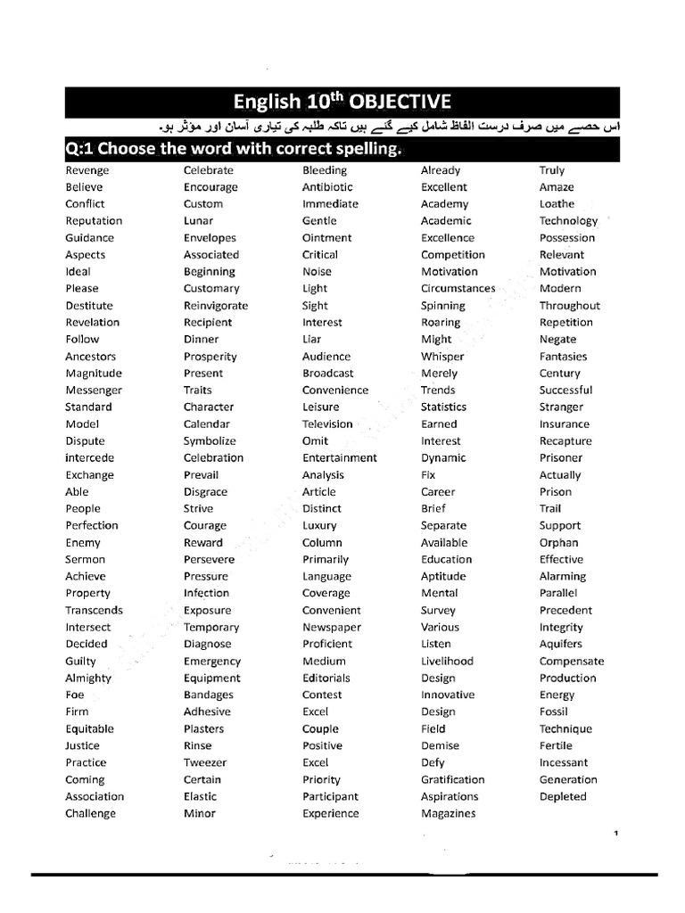 Class 10 English Very Important Notes. | PDF