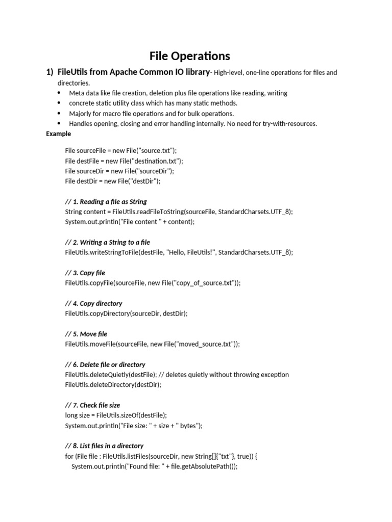 Files Operations and Classes-Final - 1 | PDF