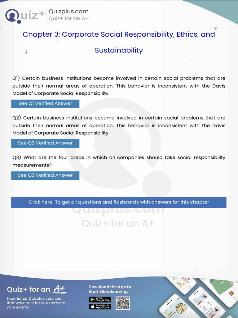 Certain Business Institutions Become Involved in Certain Social ...
