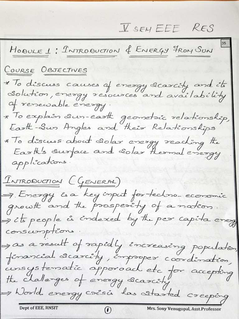 BEE654B TRES M1 NOTEs VTU | PDF