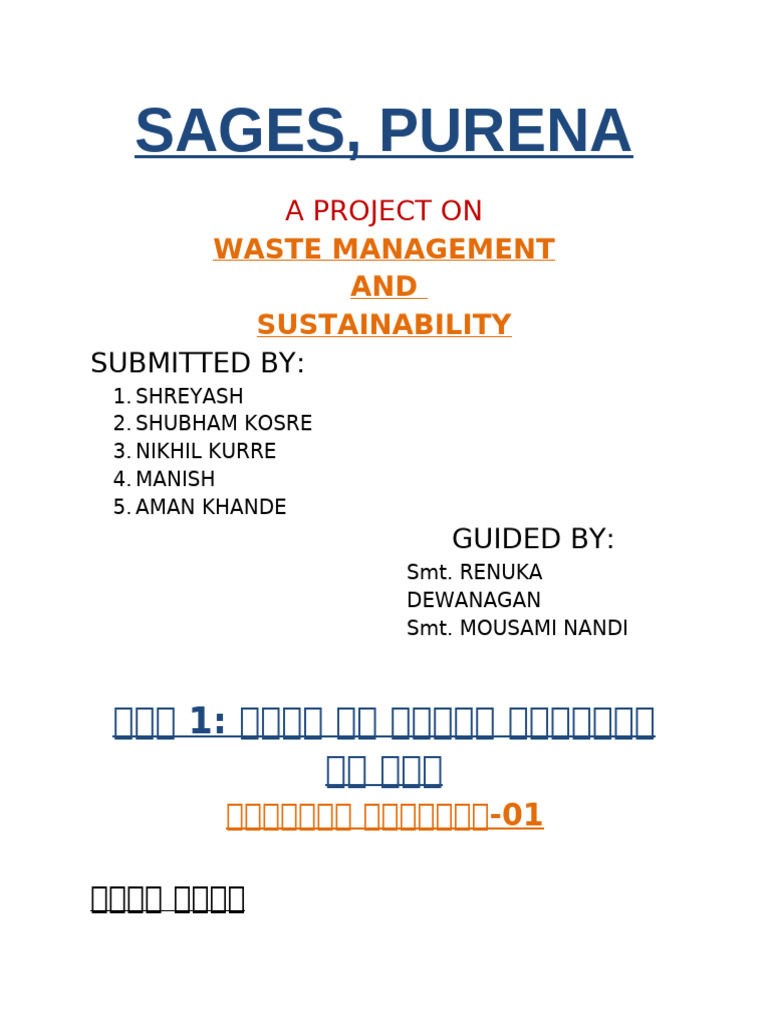 Waste Management | PDF