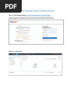 NPS Shifting Process | PDF | Investing | Financial Services