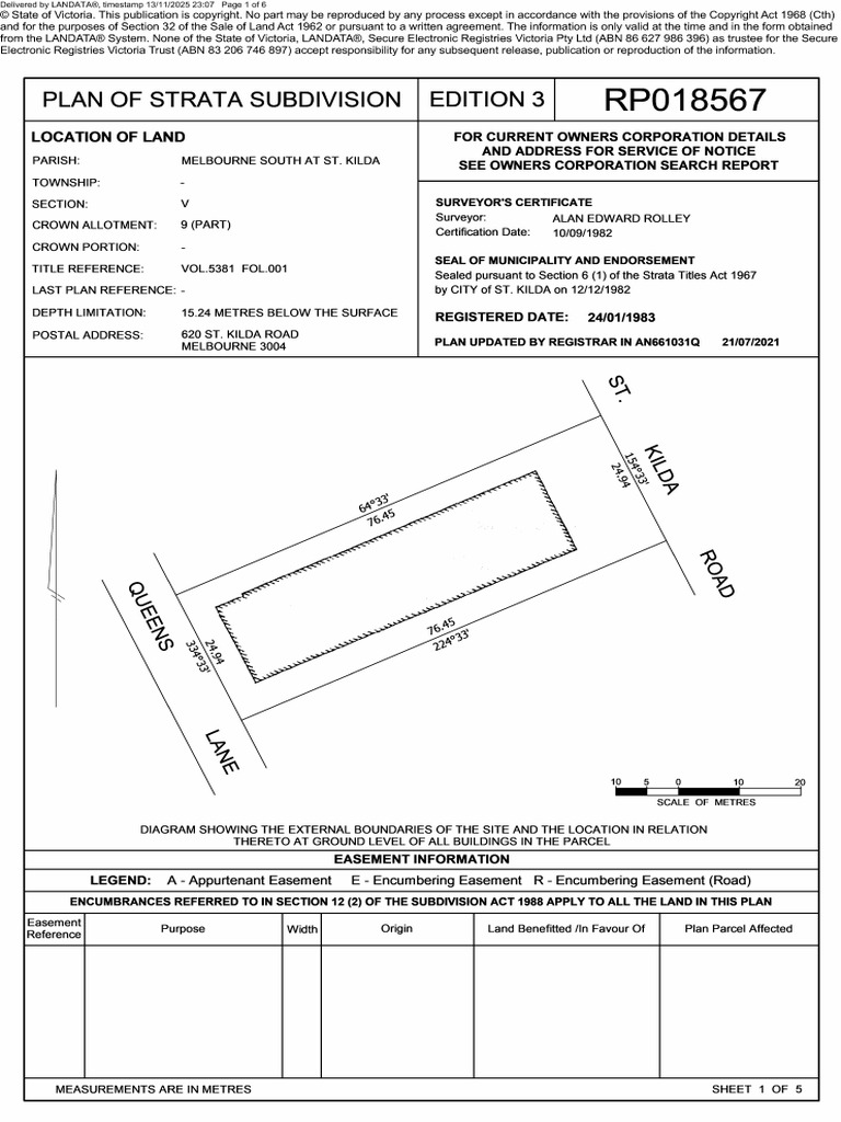 Plan RP18567 | PDF