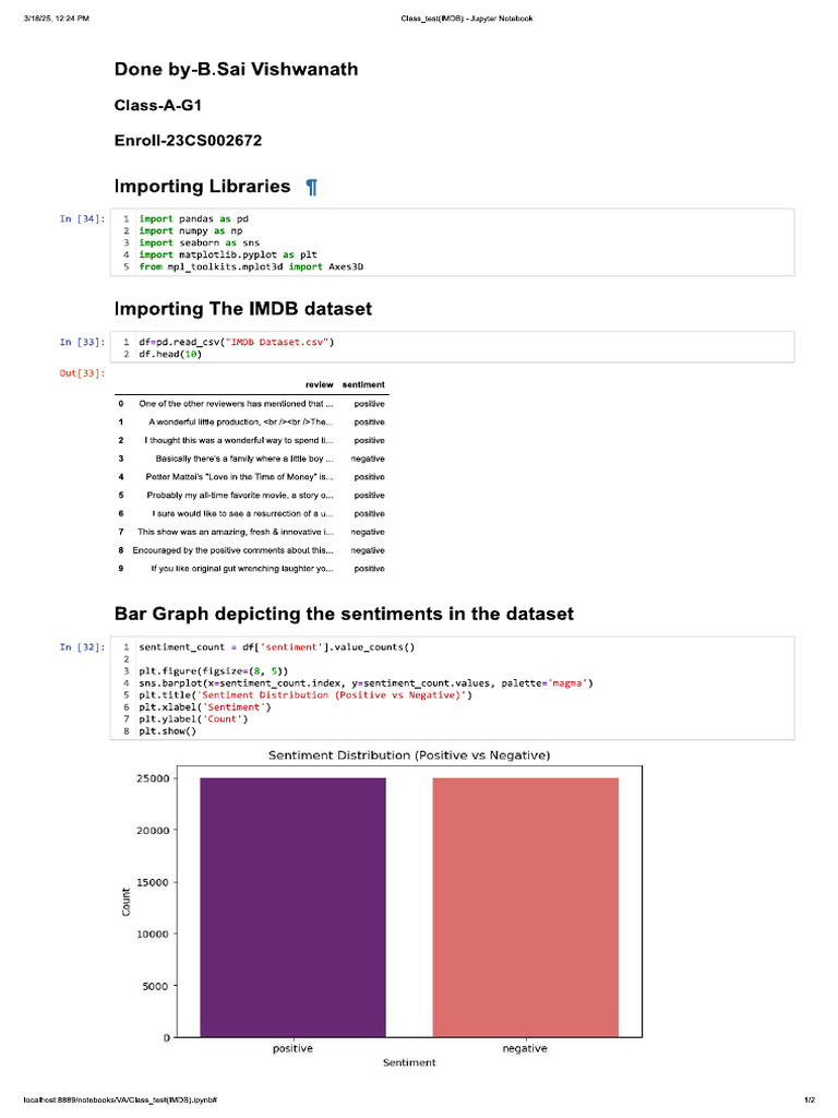 Va - Imdb Test | PDF