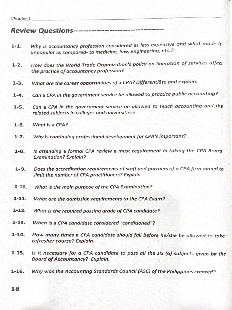 Chapter 1 Assessment | PDF