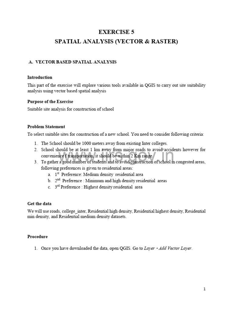 Spatial Analysis | PDF | Geographic Information System | Spatial Analysis