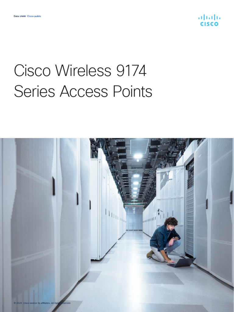 Cisco Wireless 9174 Series Access Points Data Sheet | PDF