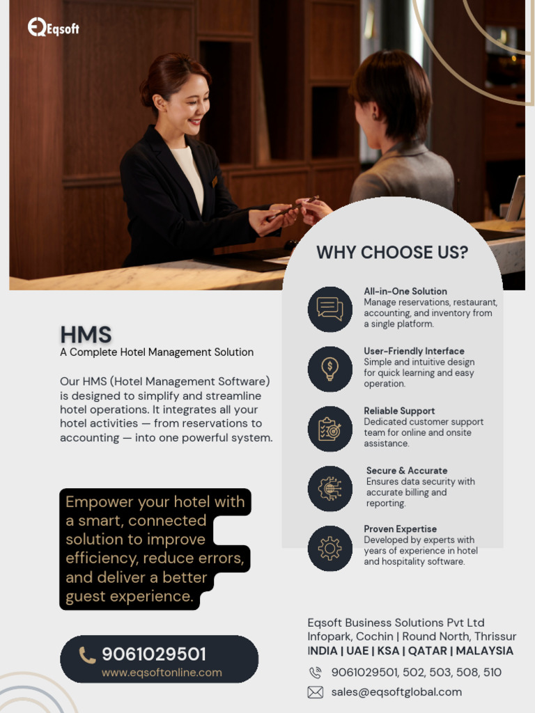 Eqsoft HMS | PDF | Inventory | Invoice