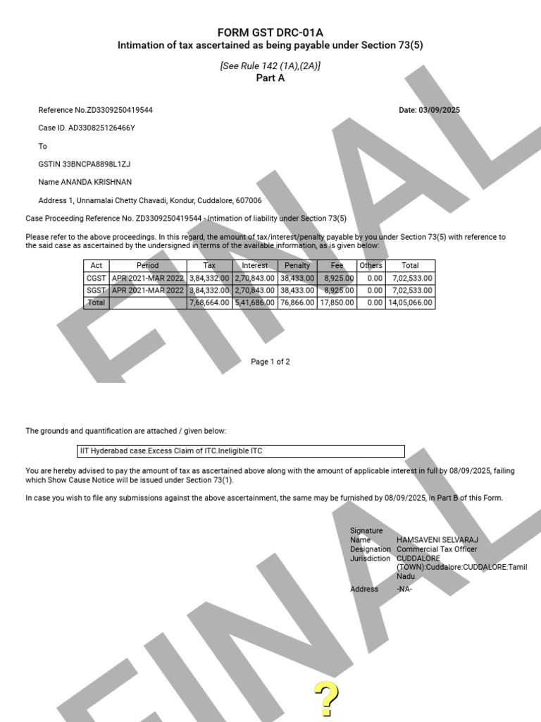 DOT_INTIMATION_SEC73_ZD3309250419544_20250903042424 (3) | PDF ...