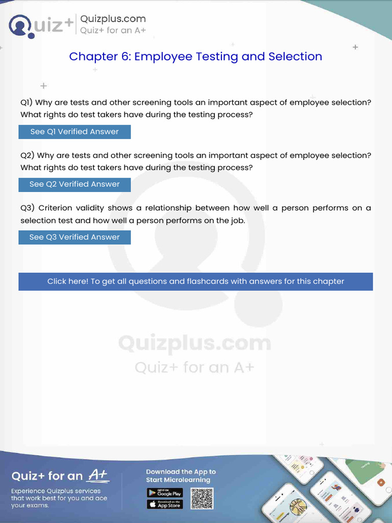 Why Are Tests and Other Screening Tools An Important Aspect of Employee ...