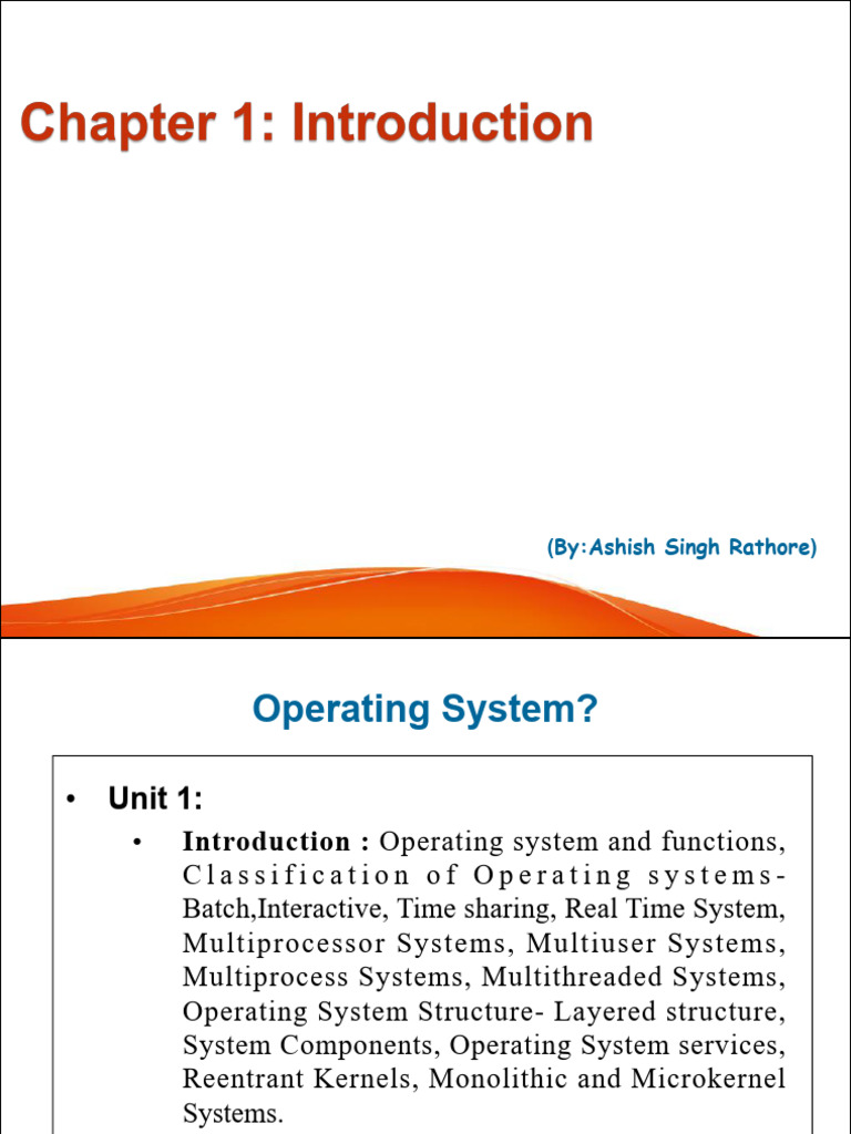 ASR Unit 1 | PDF