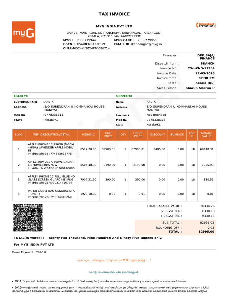 Invoice-22-03-2026 19 38 17 051628 | PDF