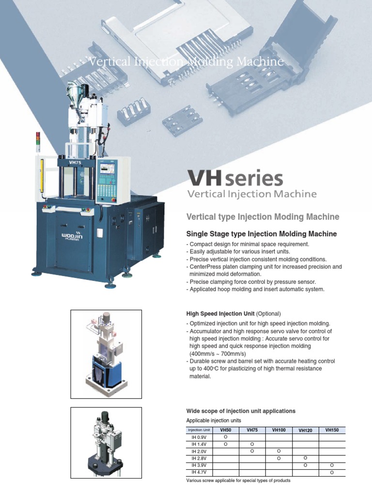 Woojin Plaimm Injection Molding Machine PDF Servomechanism Electric Motor