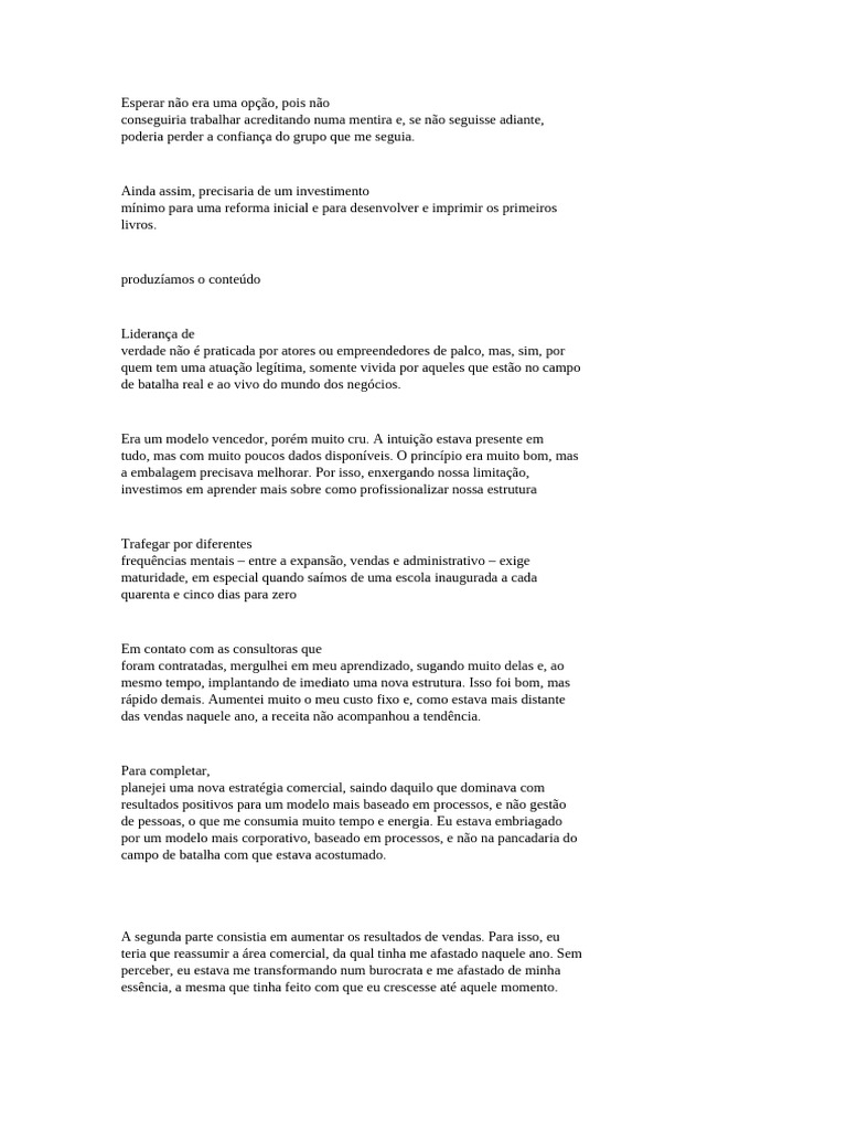 Nota 5 | PDF | Aprendizado | Franchising