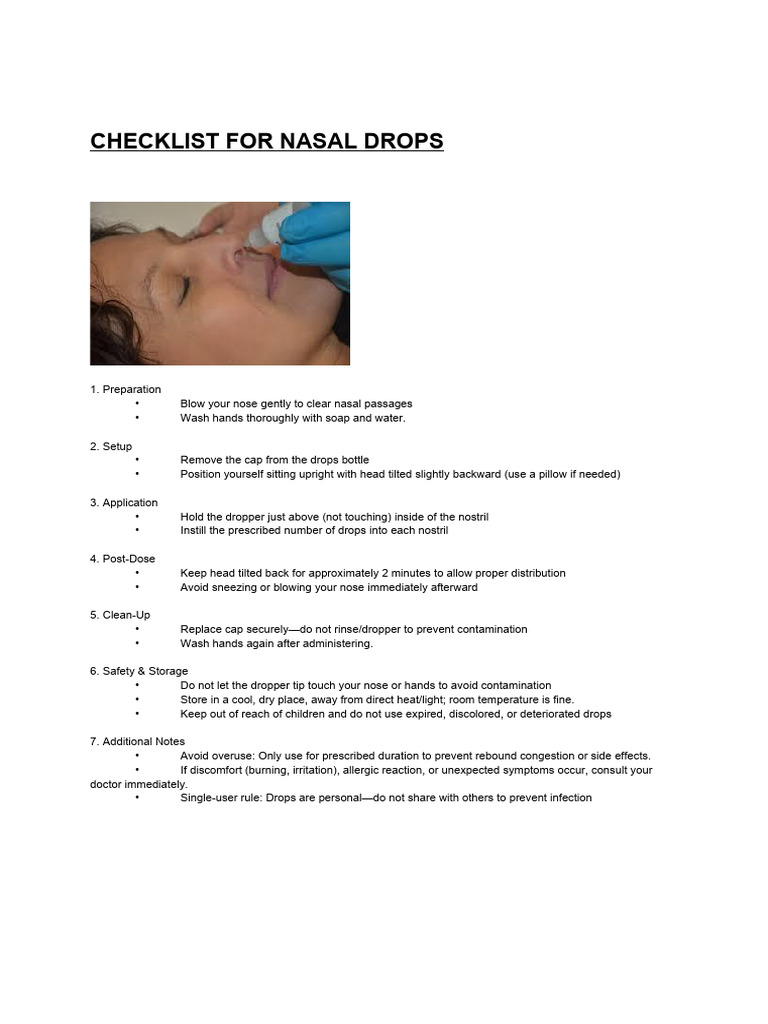 Checklist1 PDF | PDF