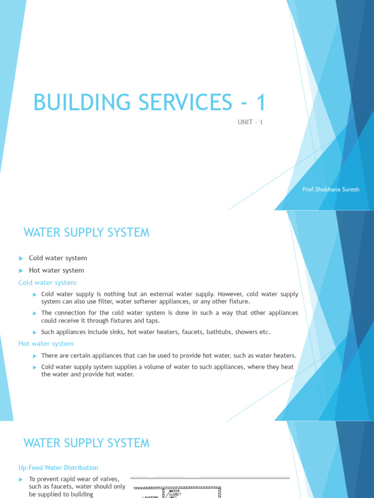 Building Services - 1 Unit 1 (Part 2) | PDF | Pump | Water Heating