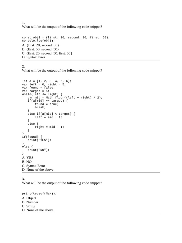 Js | PDF