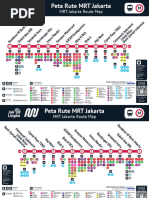 Peta Rute Transjakarta 2025 | PDF