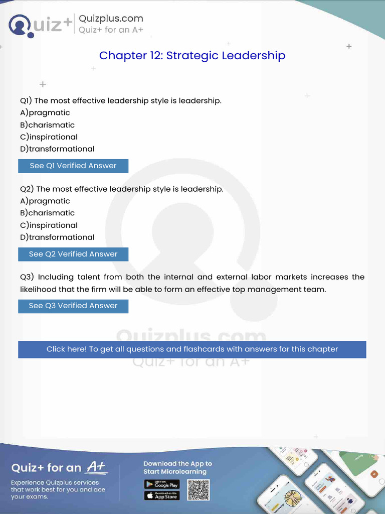 The Most Effective Leadership Style is Leadership | PDF | Mergers And ...