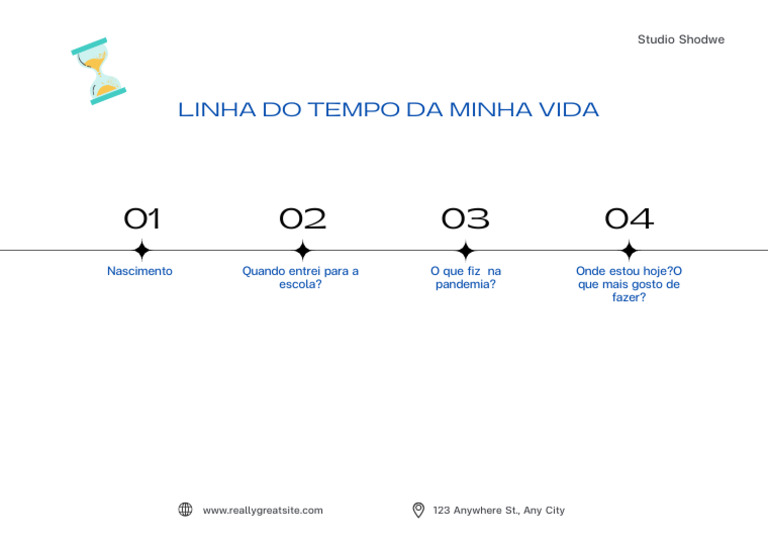 Linha Do Tempo Da Minha Vida | PDF