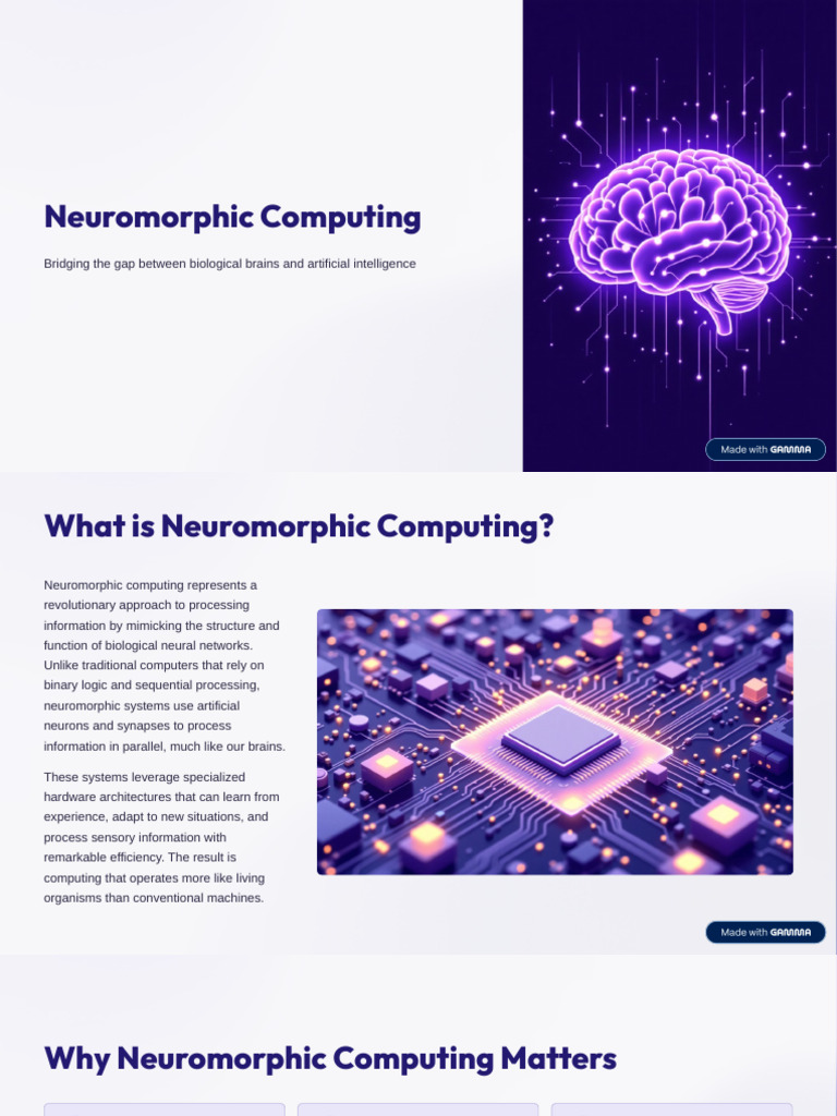 Neuromorphic Computing | PDF