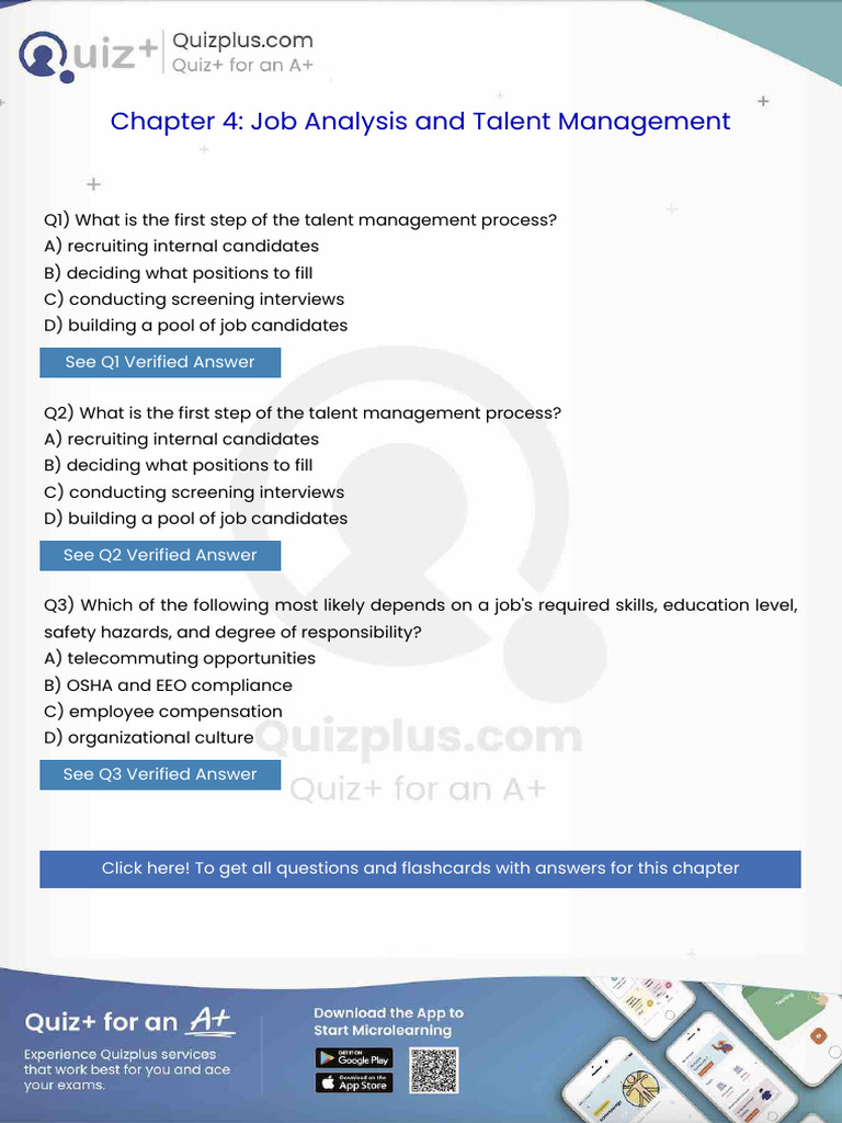 What Is The First Step of The Talent Management Process | PDF