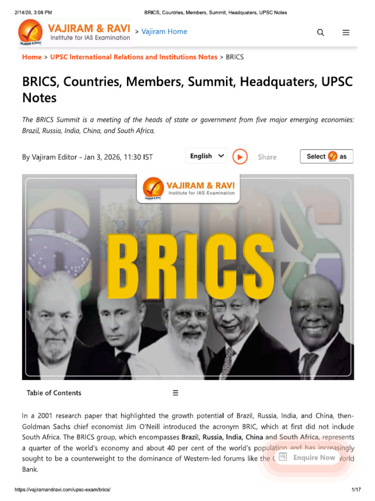 BRICS | PDF