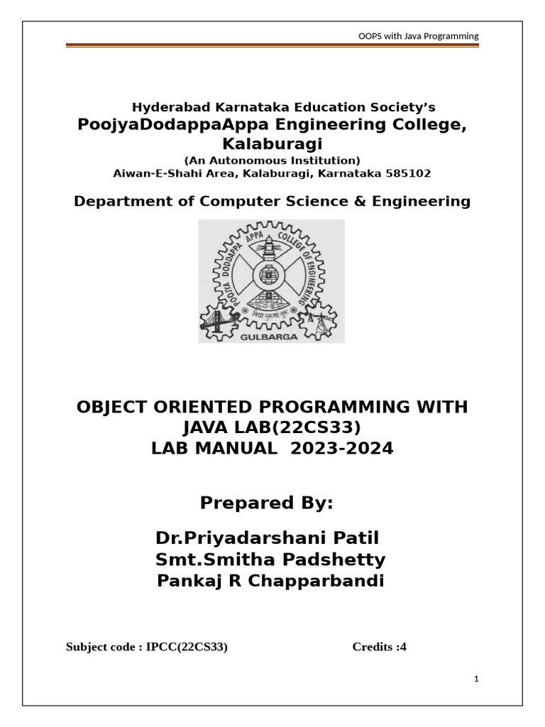 JAVA Lab Programs | PDF | Eclipse (Software) | Java (Programming Language)
