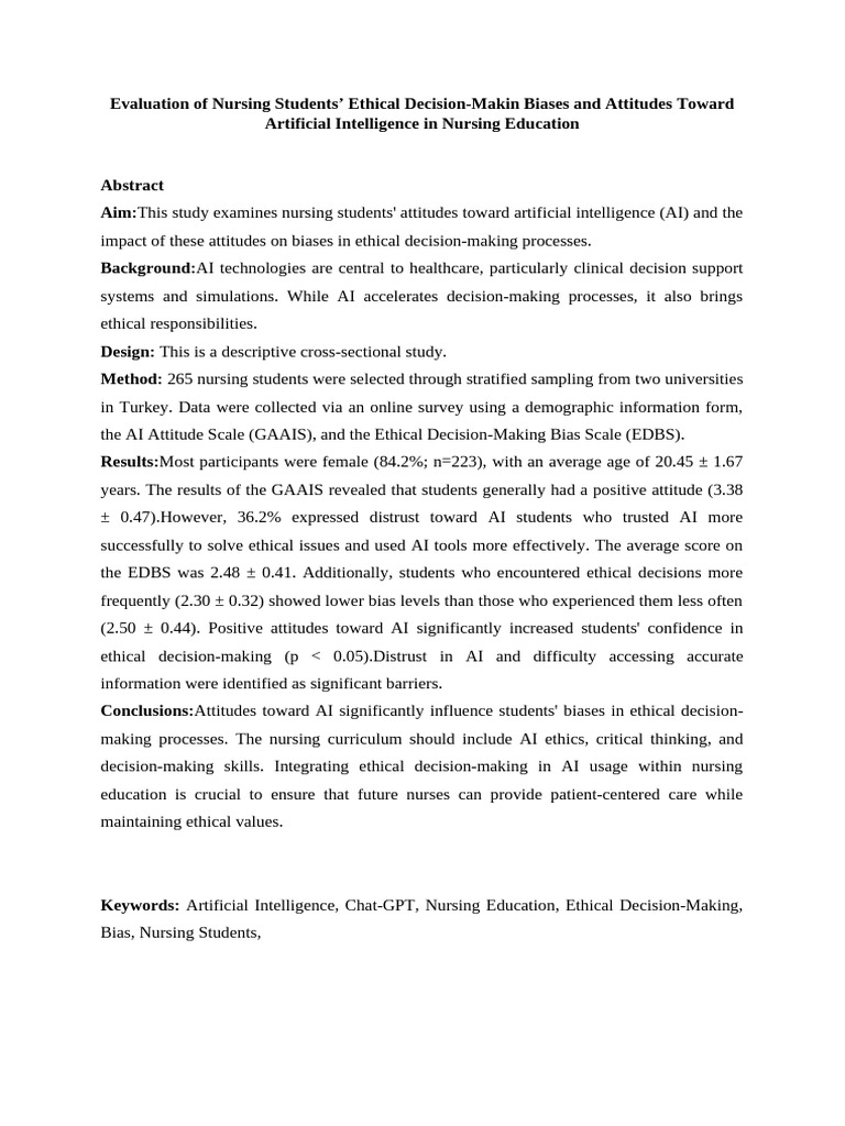 Evaluation of Nursing Students (Orginal) | PDF