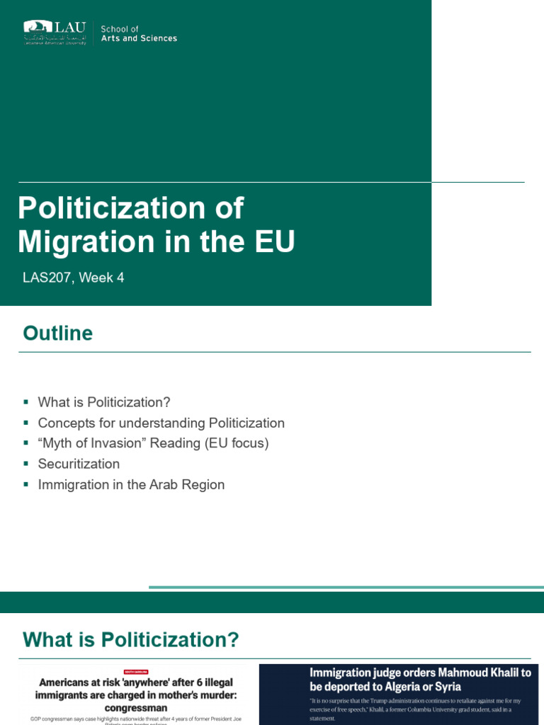 Ch4 Migration | PDF | Human Migration | Opposition To Immigration