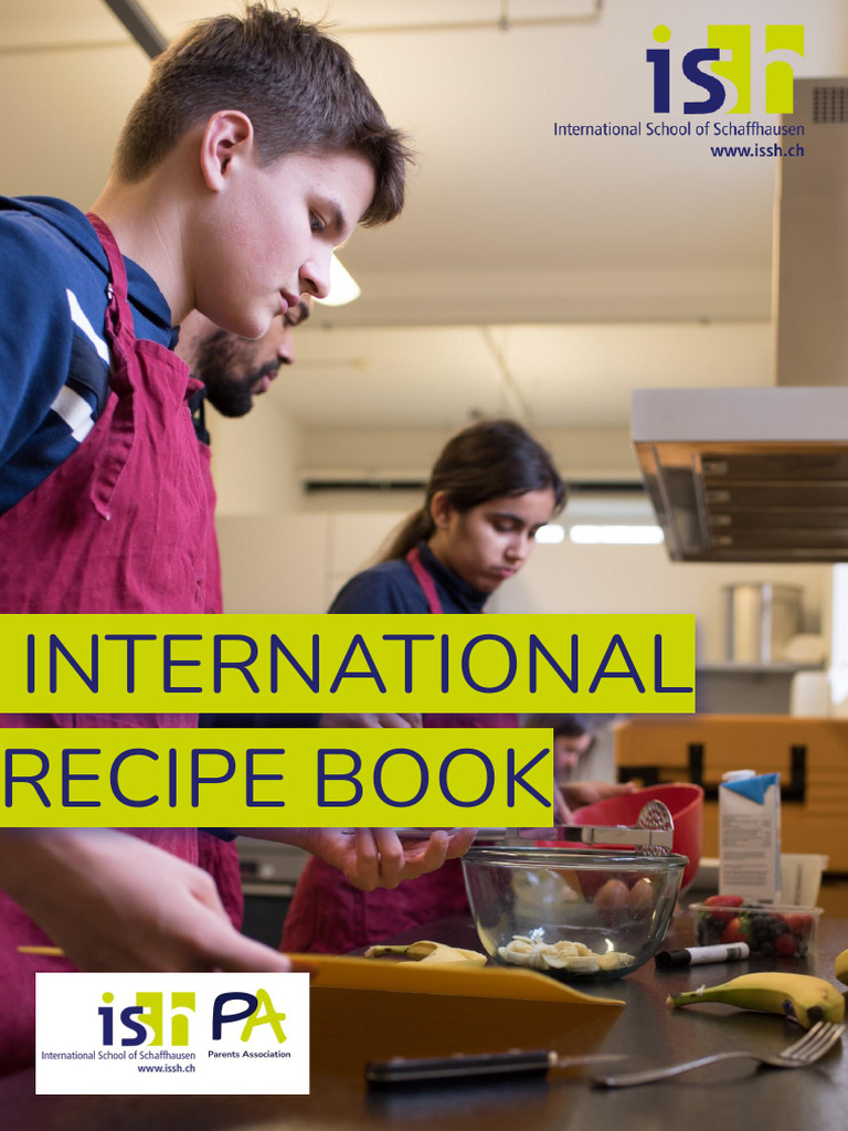 ISSH International Recipe Book | PDF | Cakes | Coriander