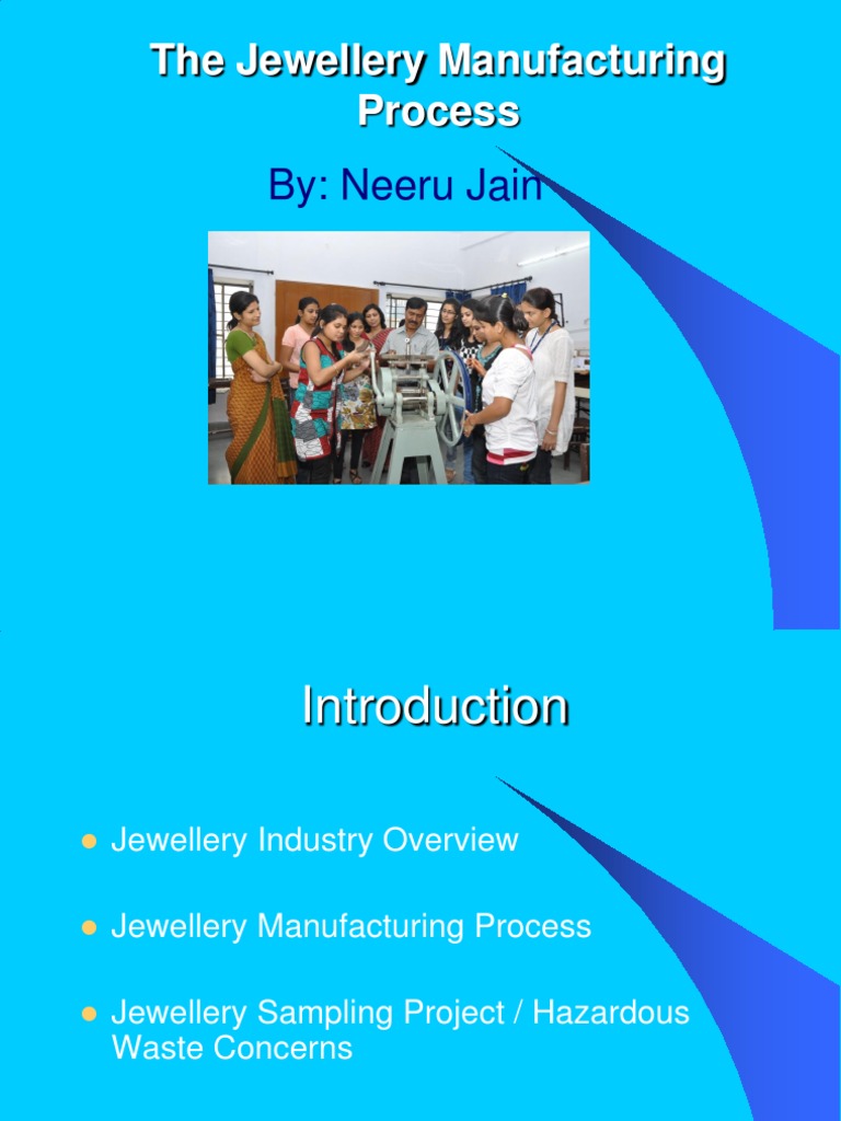 Jewellery Manufacturing Proces Jewellery Gemstone