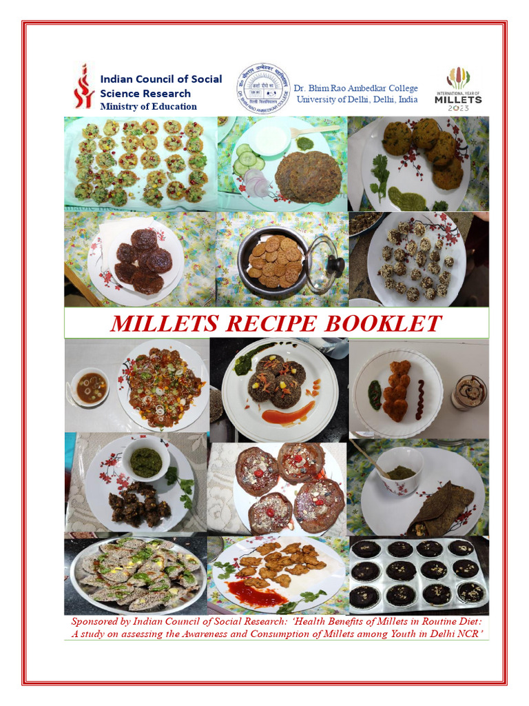 Millets Recipe Book Final Mobile Kitchen | PDF