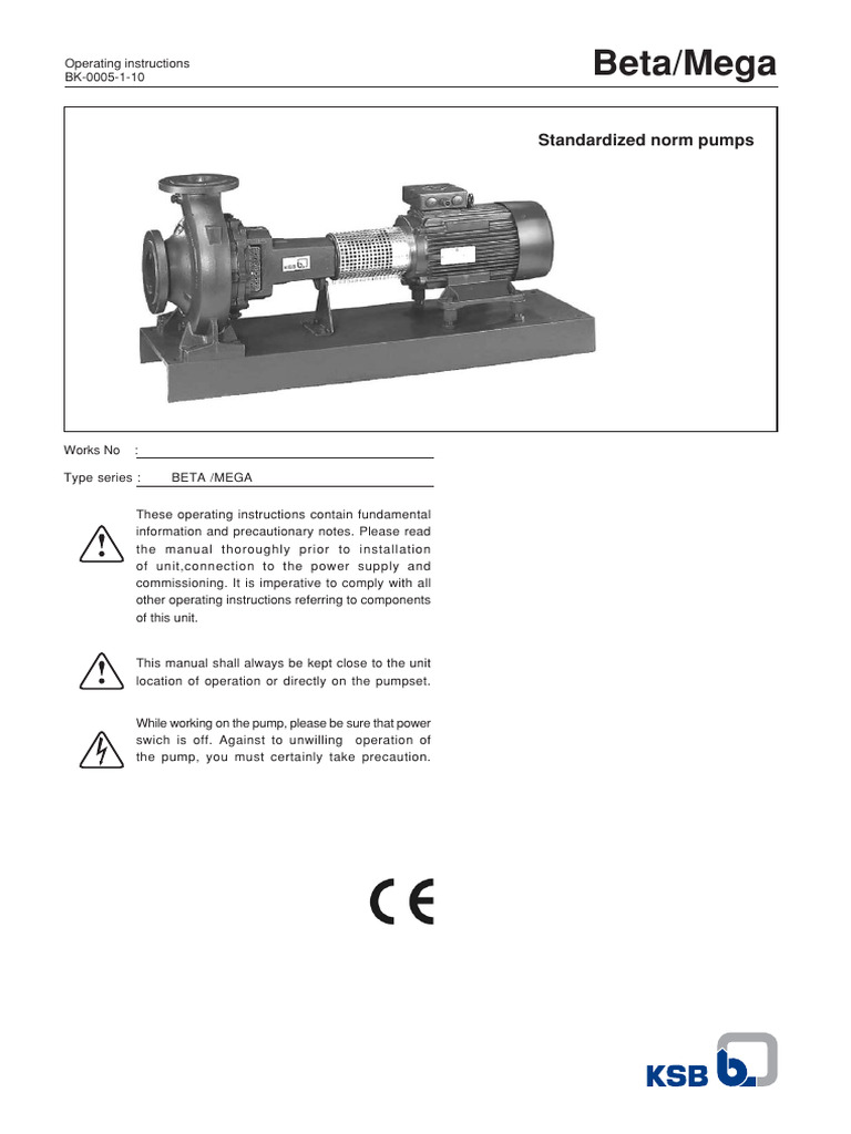 Pump | PDF