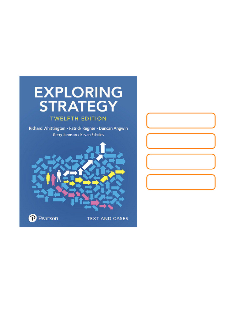 Exploring Strategy, Text and Cases, 12th Edition Full Chapters