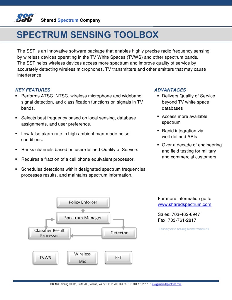 Spectrum Sensing Toolbox Overview | PDF | Computers | Technology ...