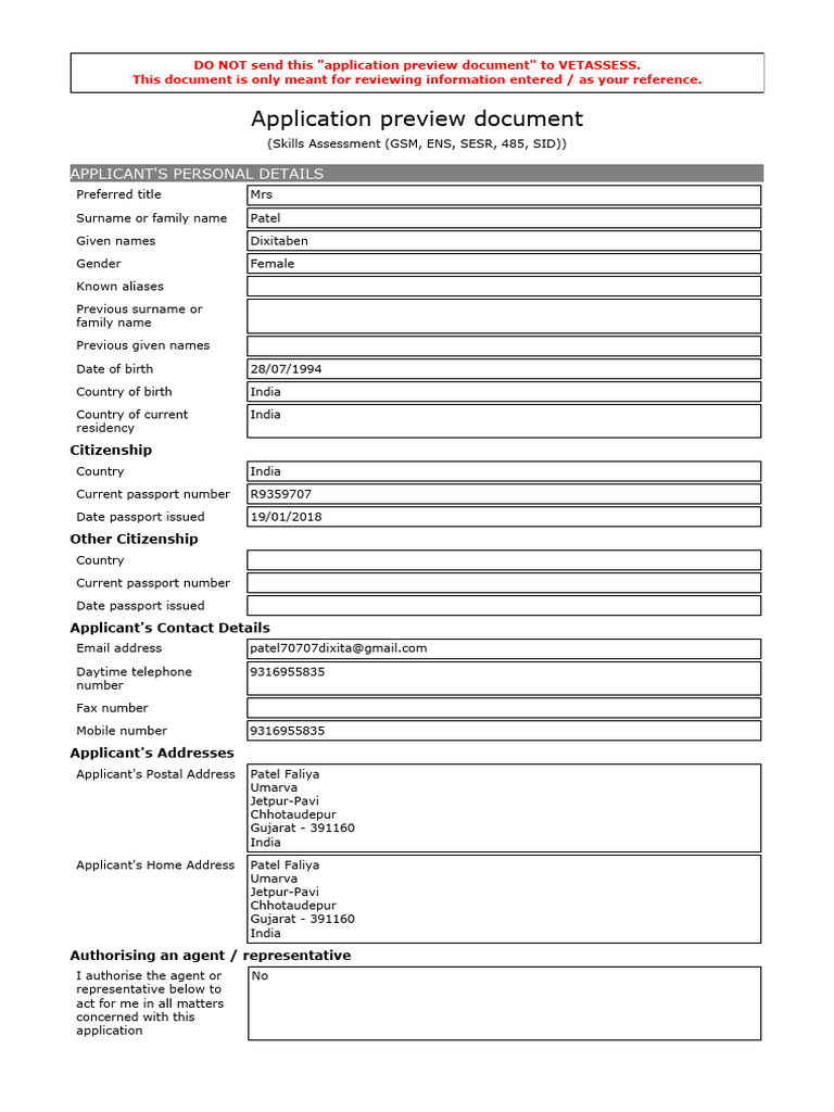 Application Preview | PDF