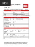 HDFC Ergo GHI Reimbursement Claim Form | PDF | Insurance | Hospital