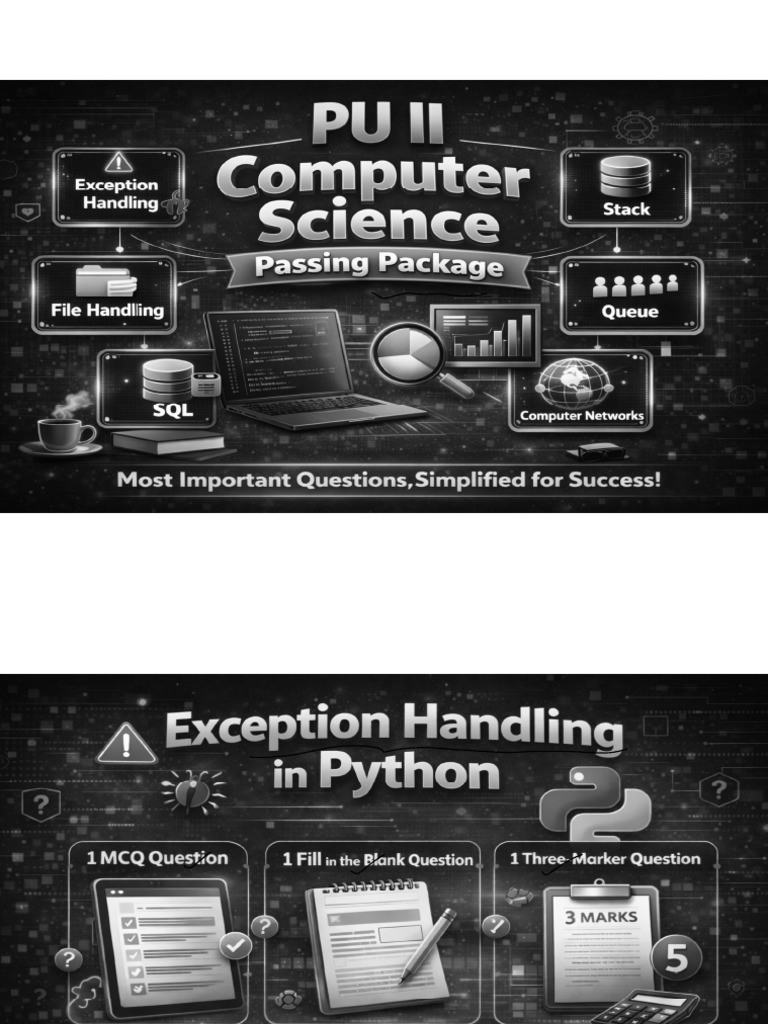 Most Important PUII CS | PDF | Queue (Abstract Data Type) | Computer ...