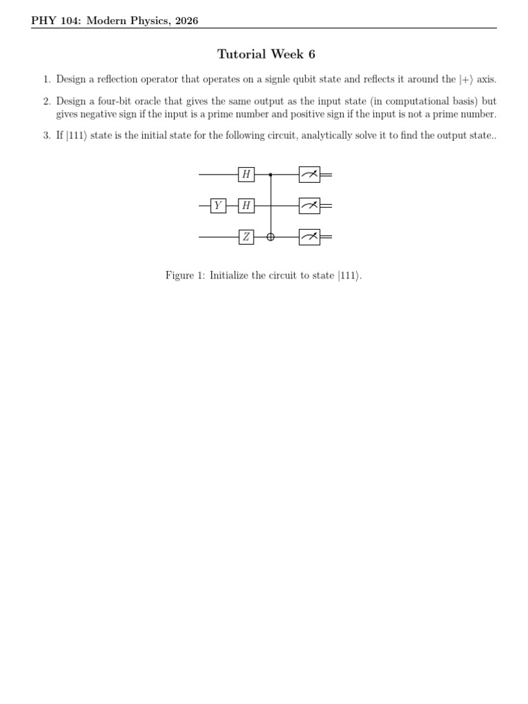 Tutorial Week6 | PDF