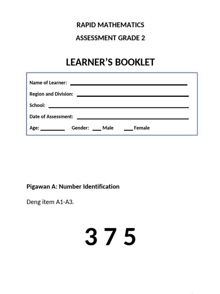 RMA Grade2 Learners-Booklet KPM | PDF | Discrete Mathematics | Number ...