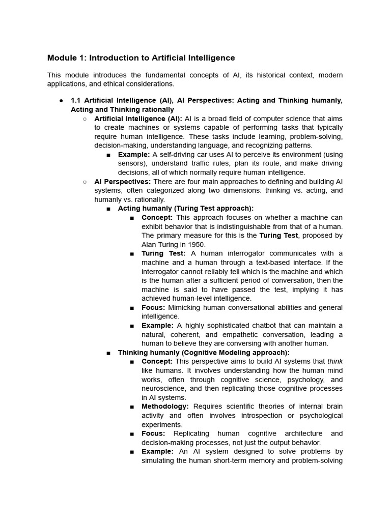 Artificial Intelligence | PDF