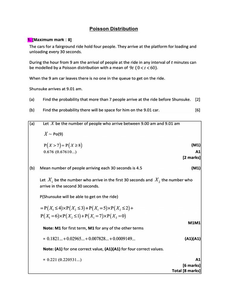 Poisson MS | PDF