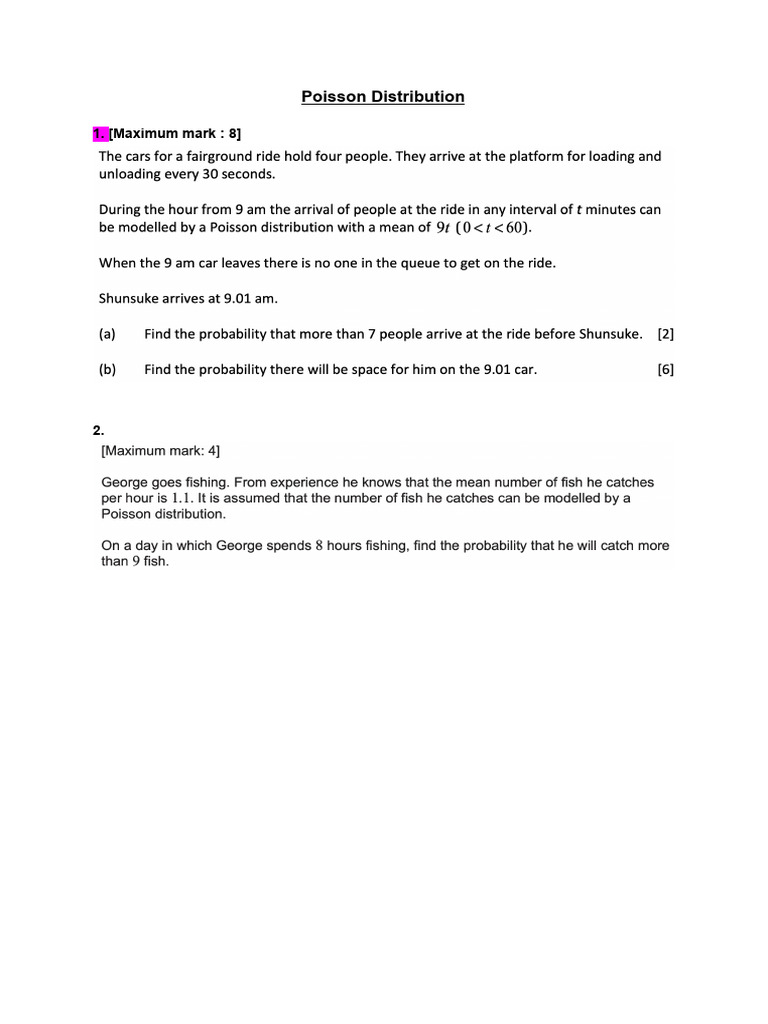 Poisson | PDF