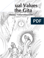 Spiritual Values of Gita