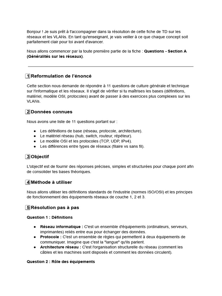 TD1 Res Solution | PDF