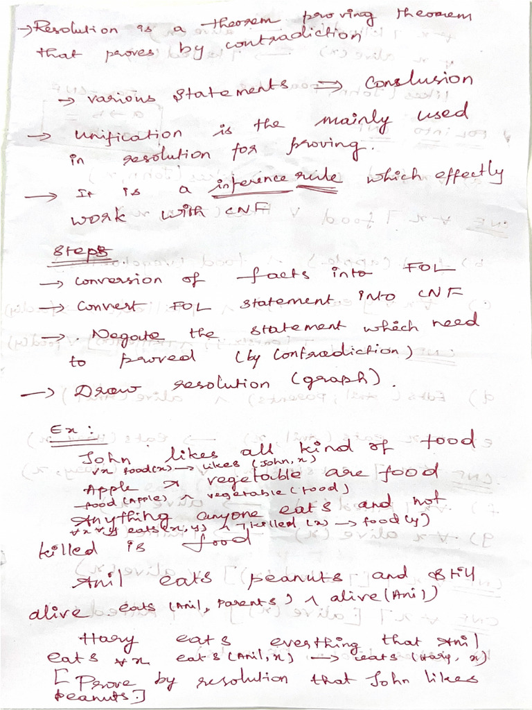 AI Unit 3 Notes | PDF