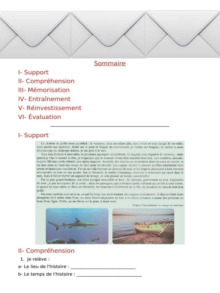 Lecture 5 1 Degager La Structure Narrative en Cinq Etapes 2 | PDF
