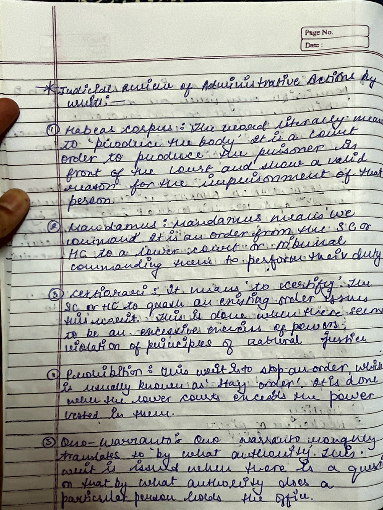 Admin Law Notes 3 | PDF